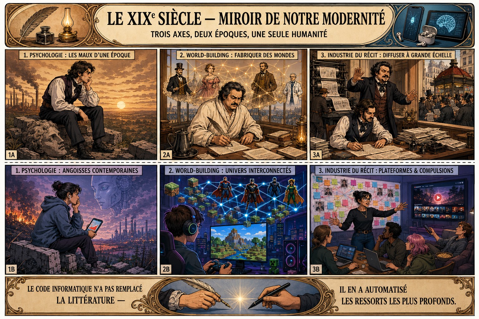 Le XIXe siècle — Miroir de notre modernité